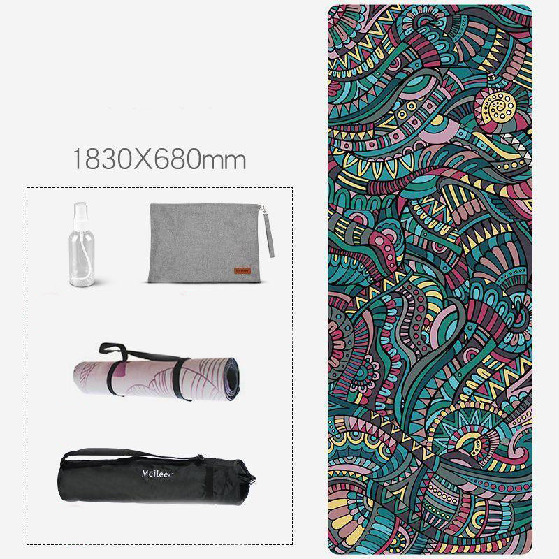 Landscape Printed Rubber Yoga Mat
