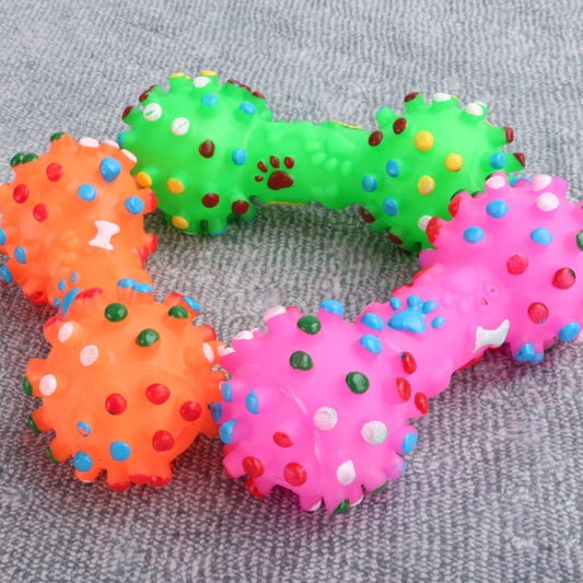 Sound Grinding Dumbbell Toy