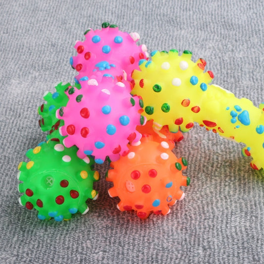 Sound Grinding Dumbbell Toy